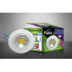 Fujika 5 Watt Cob Led Spot Saten Kasa