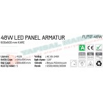 Fujika 60*60 Kare 48 Watt Led Panel Armatür