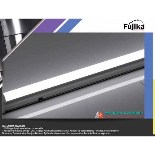 Fujika Kasalı T5 ve T8 Led Panel Armatürleri