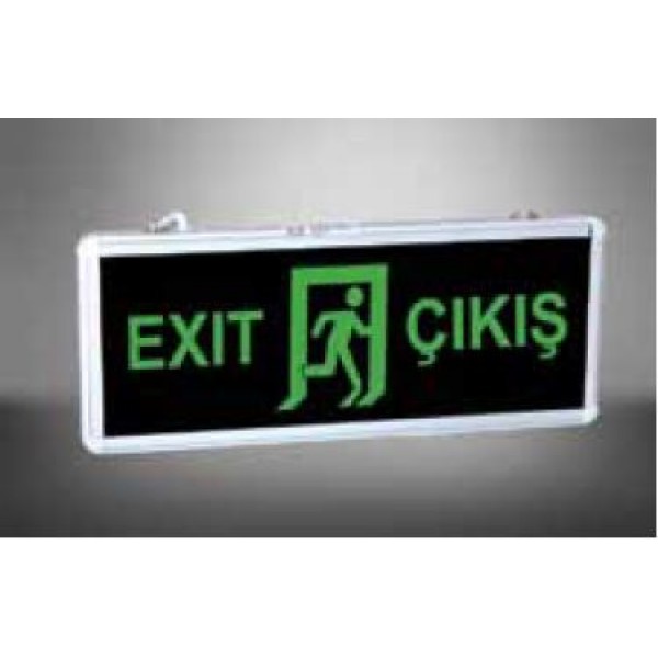 Fujika 3 Watt Exit Çıkış Armatürü