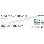 Fujika 24 Watt Led Bant Armatür